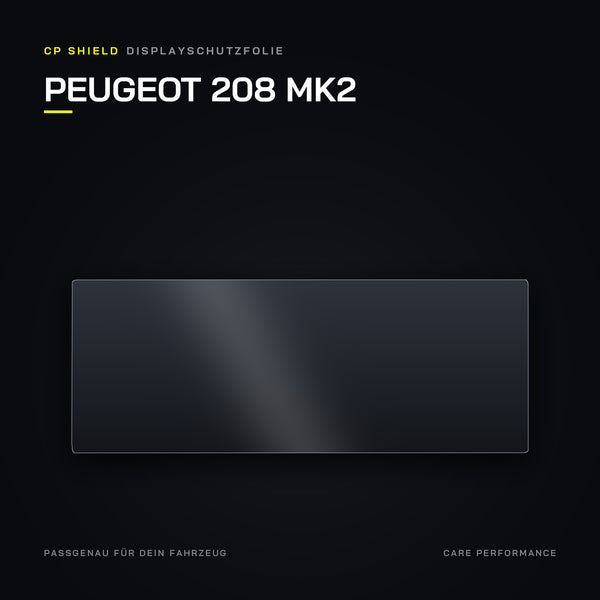 Displayschutzfolie Peugeot 208 MK2
