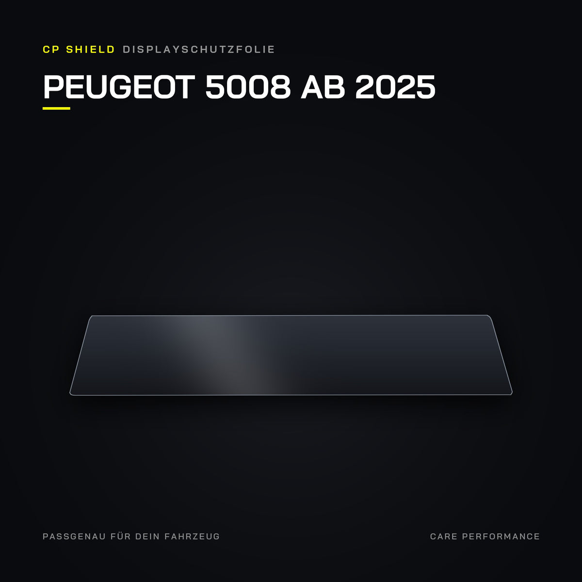 CP Shield Displayschutzfolie Peugeot 5008 ab 2025