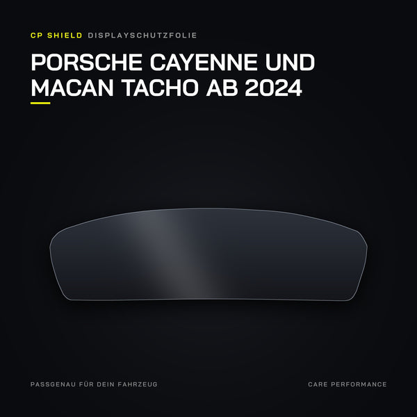 Displayschutzfolie Porsche Cayenne und Macan Tacho ab 2024