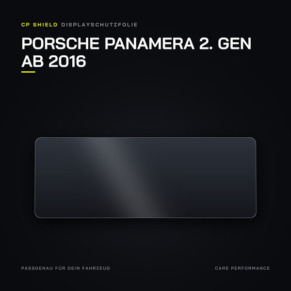 Displayschutzfolie Porsche Panamera 2. Gen ab 2016