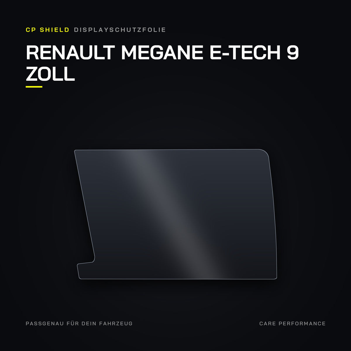 CP Shield Displayschutzfolie Renault Megane E-Tech 9 Zoll