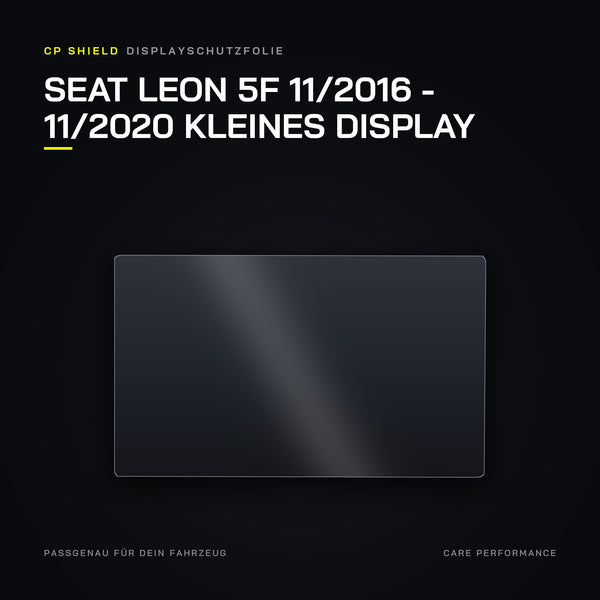Displayschutzfolie Seat Leon 5F 11/2016 - 11/2020 kleines Display