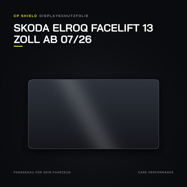 Displayschutzfolie Skoda Elroq Facelift 13 Zoll ab 07/26
