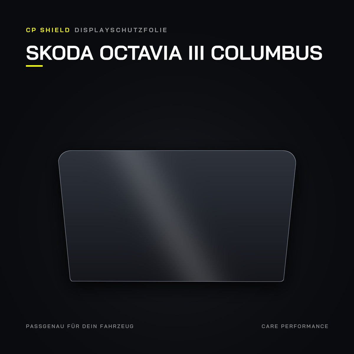 CP Shield Displayschutzfolie Skoda Octavia III Columbus