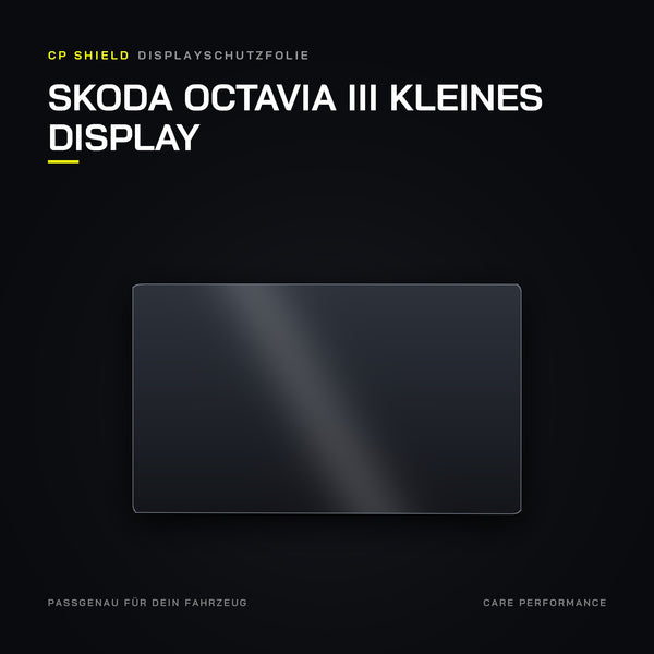 Displayschutzfolie Skoda Octavia III kleines Display