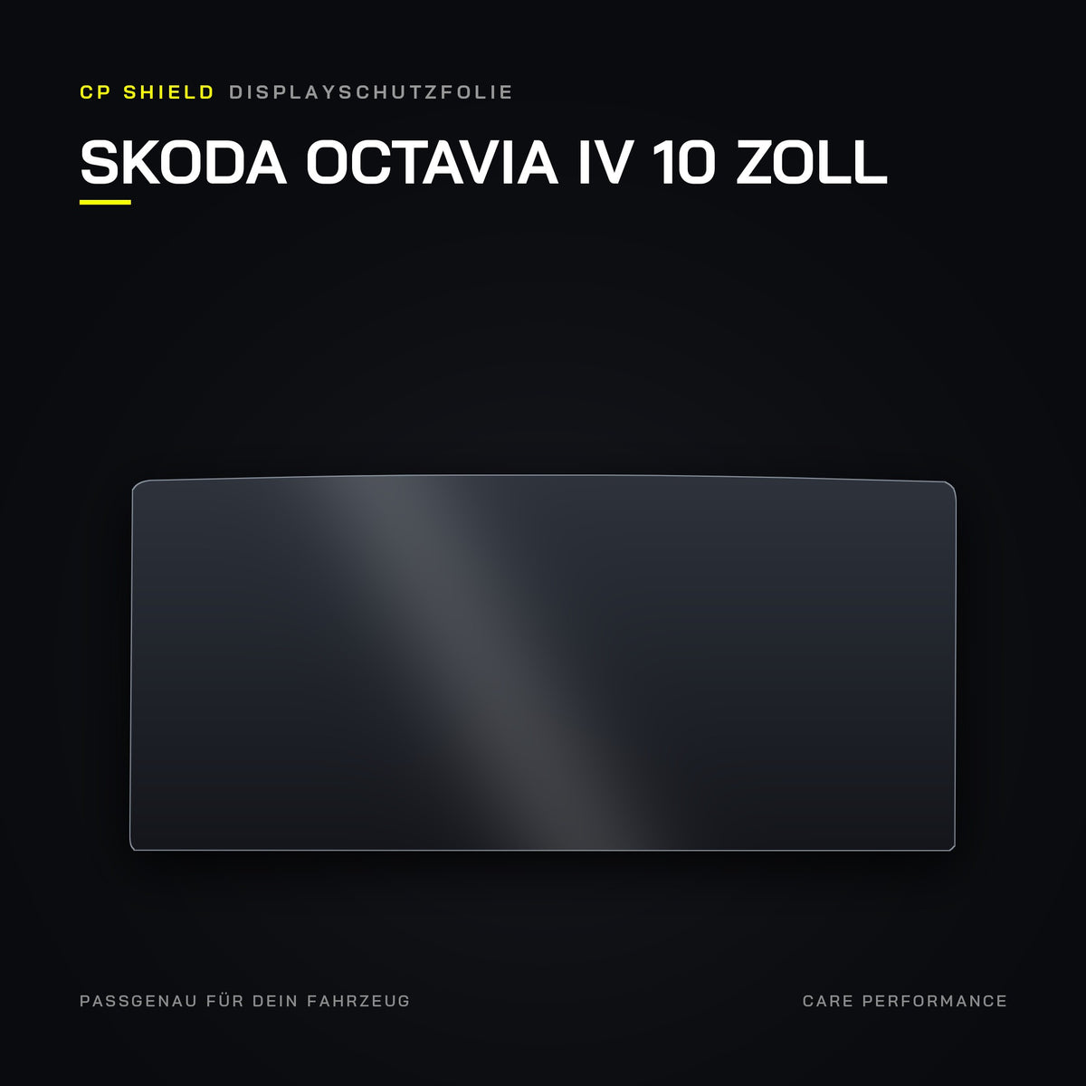 CP Shield Displayschutzfolie Skoda Octavia IV 10 Zoll