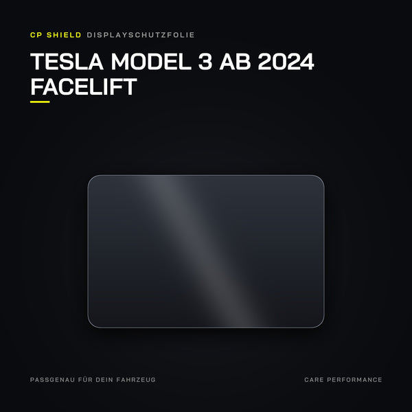 Displayschutzfolie Tesla Model 3 ab 2024 Facelift