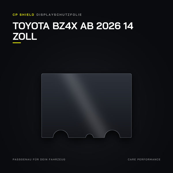 Displayschutzfolie Toyota bZ4X ab 2026 14 Zoll