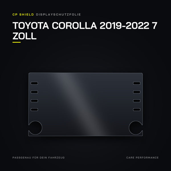 Displayschutzfolie Toyota Corolla 2019-2022 7 Zoll