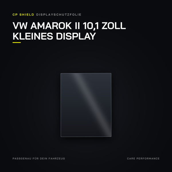 Displayschutzfolie VW Amarok II 10,1 Zoll kleines Display