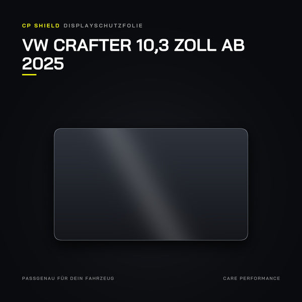 Displayschutzfolie VW Crafter 10,3 Zoll ab 2025