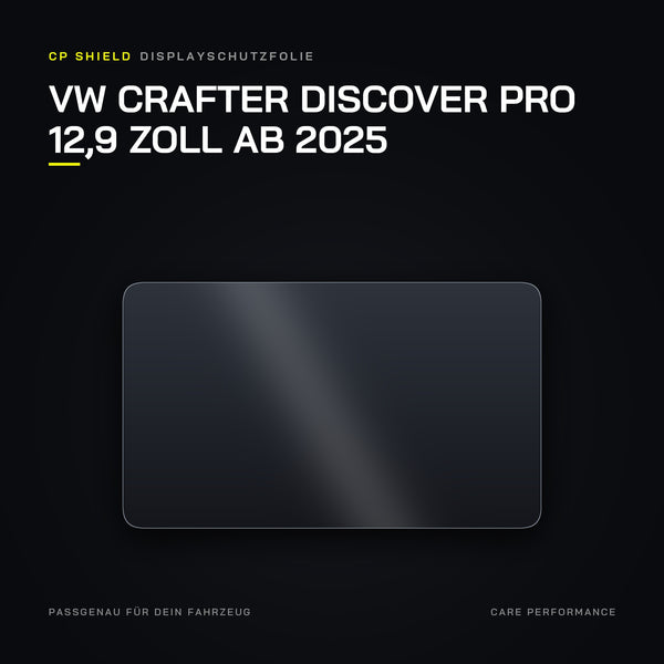 Displayschutzfolie VW Crafter Discover Pro 12,9 Zoll ab 2025