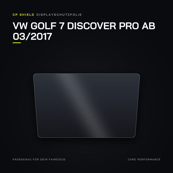 Displayschutzfolie VW Golf 7 Discover Pro ab 03/2017