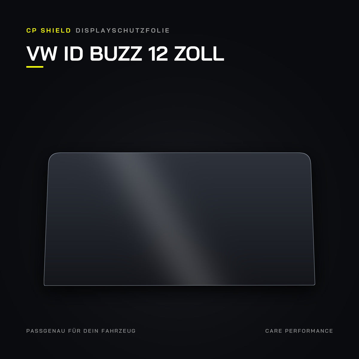 CP Shield Displayschutzfolie VW ID Buzz 12 Zoll