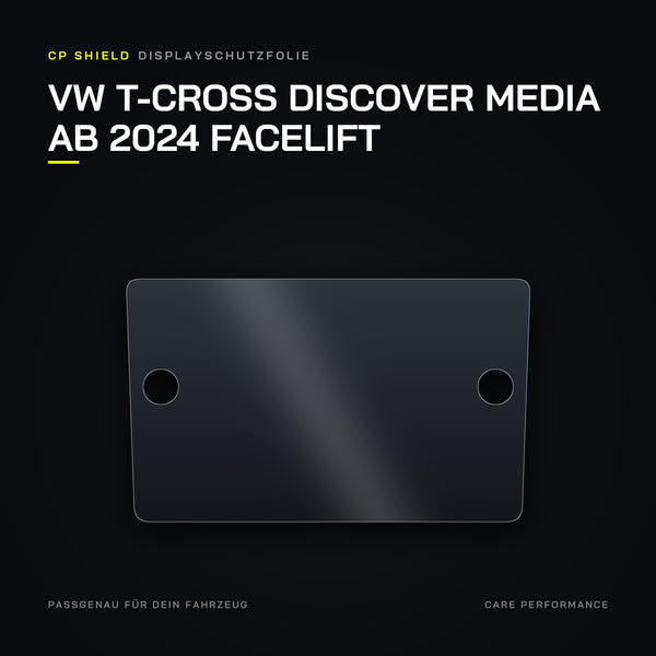 Displayschutzfolie VW T-Cross Discover Media ab 2024 Facelift