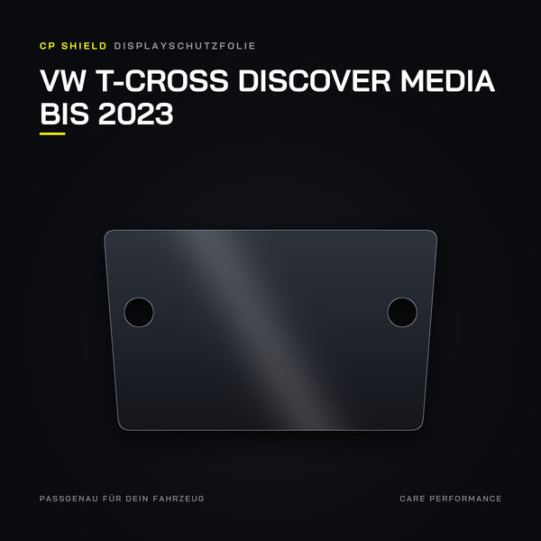 Displayschutzfolie VW T-Cross Discover Media bis 2023