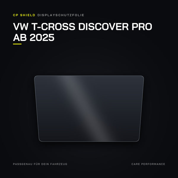 Displayschutzfolie VW T-Cross Discover Pro ab 2025