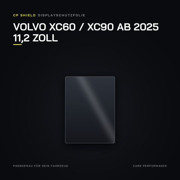 Displayschutzfolie Volvo XC60 / XC90 ab 2025 11,2 Zoll