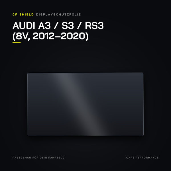 Displayschutzfolie Audi A3 / S3 / RS3 (8V, 2012–2020)