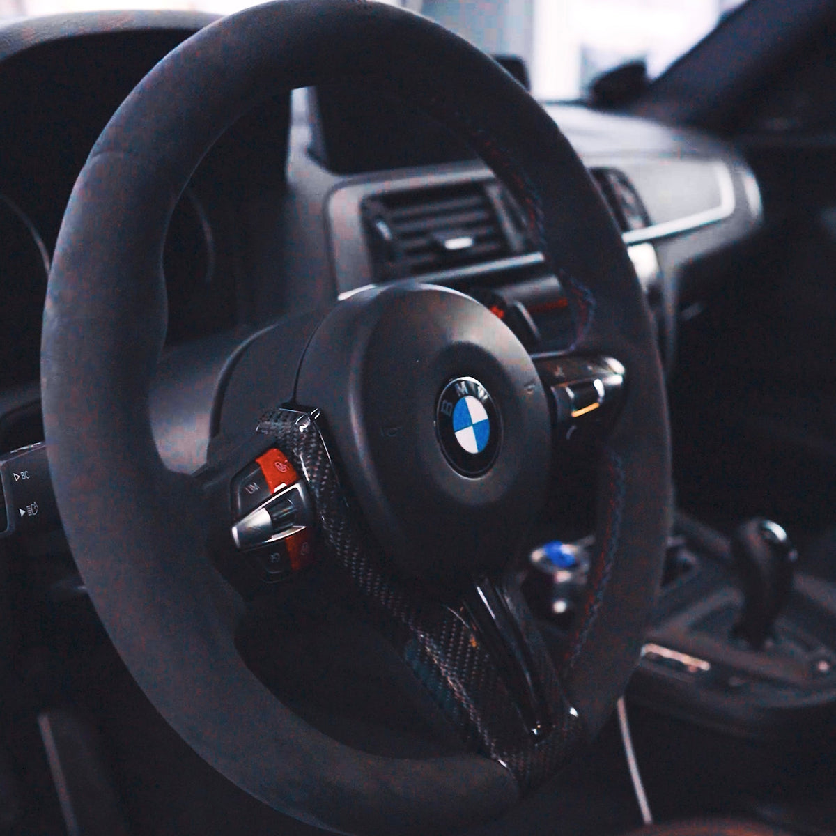 Carbonheld Carbon Lenkradspange – BMW F-Serie mit M Sport Lenkrad