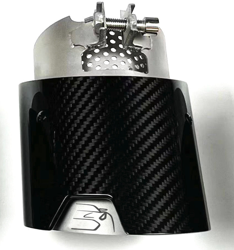Carbonheld Carbon Auspuffblenden – BMW M2 (G87) / M3 (G80) / M4 (G82/G83)