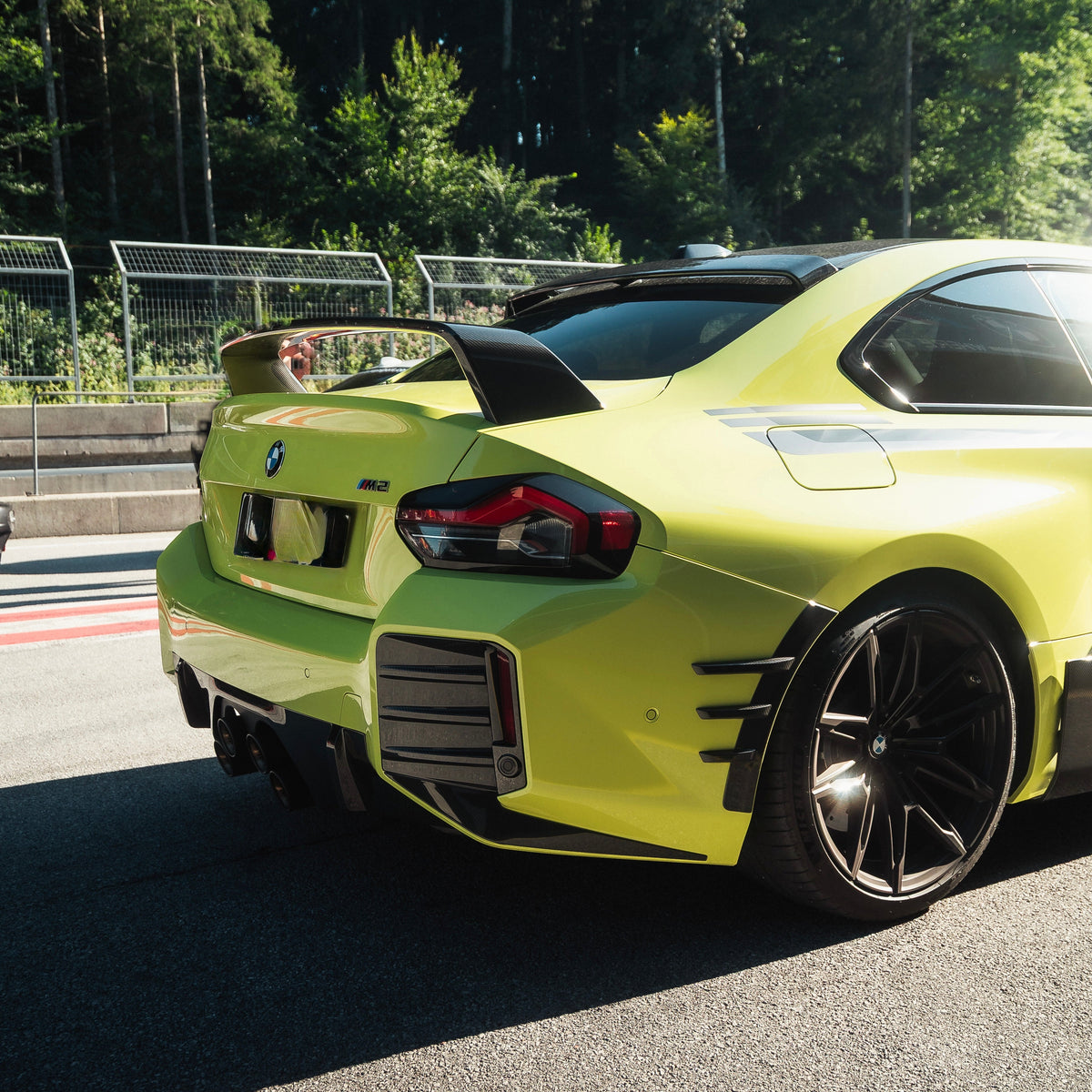 Carbonheld Carbon Heckstoßstangen-Aufsätze – BMW M2 (G87)