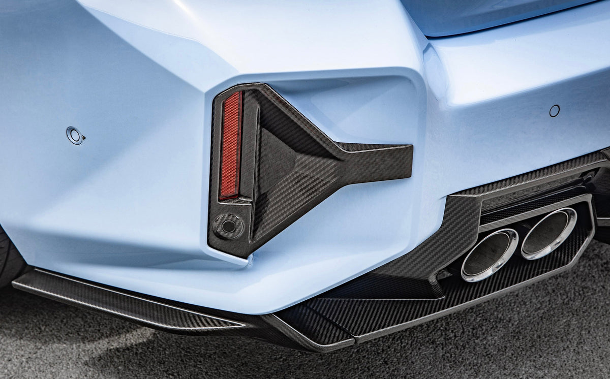 Carbonheld Carbon Heckstoßstangen-Einsätze – BMW M2 (G87)