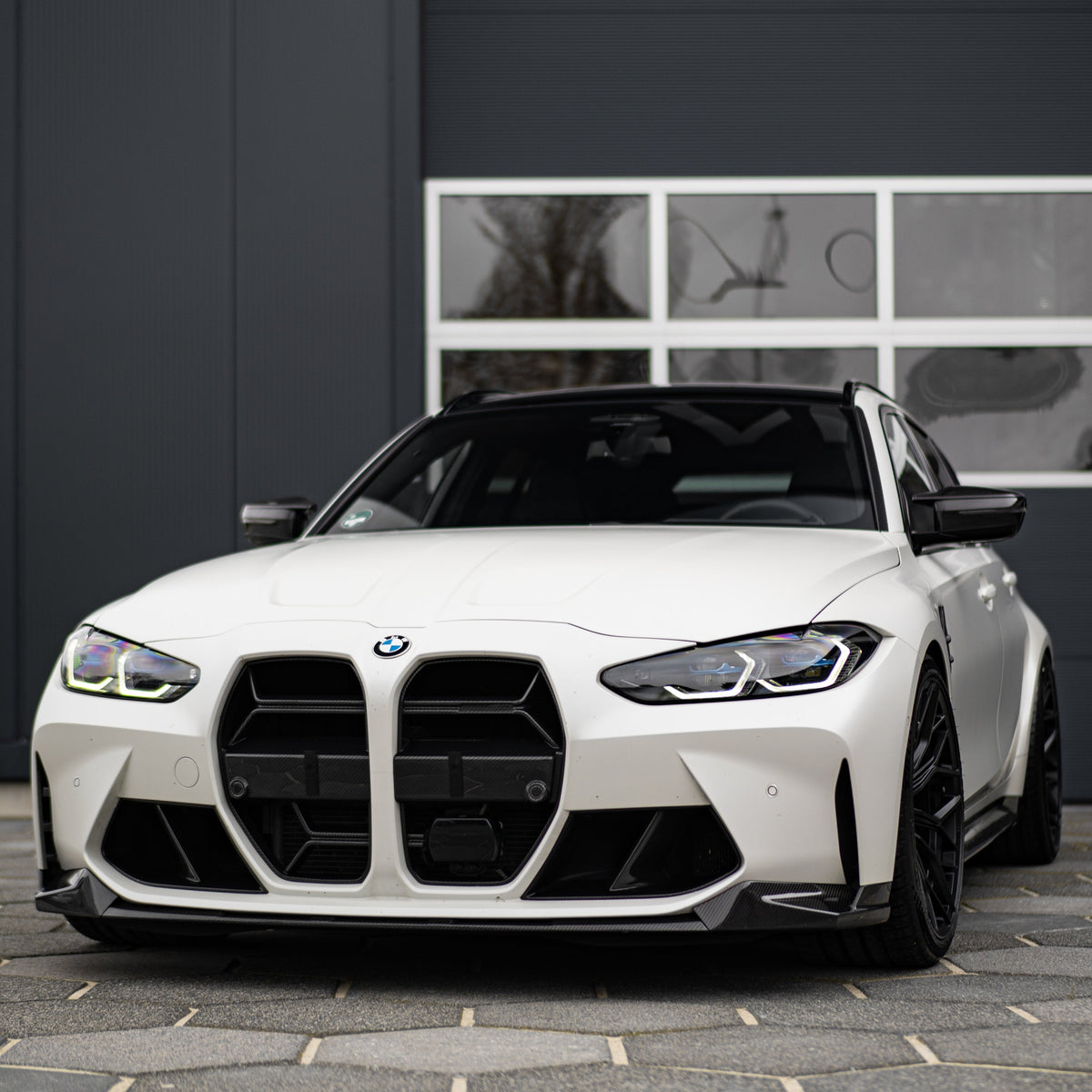 Carbonheld Carbon Frontlippe 3-teilig M Performance Stil – BMW M3 (G80/G81) / M4 (G82/G83)