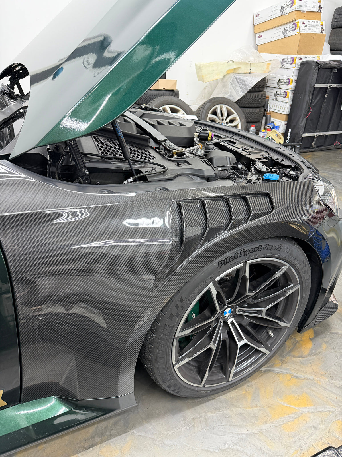 Carbonheld Carbon Kotflügel – BMW M2 (G87)