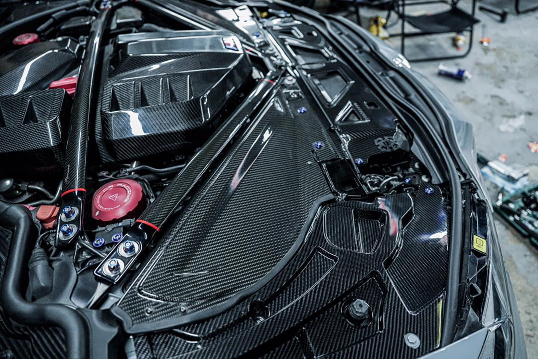 Carbonheld Carbon Lichtmaschinenabdeckung – BMW M2 (G87) / M3 (G80/G81) / M4 (G82/G83)