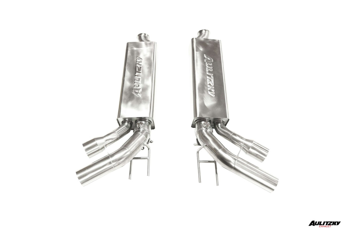 Aulitzky Exhaust ECE Abgasanlage 3" (76mm) ab OPF mit Klappensteuerung – Mercedes-Benz G-Klasse G63 AMG (W463) 585PS