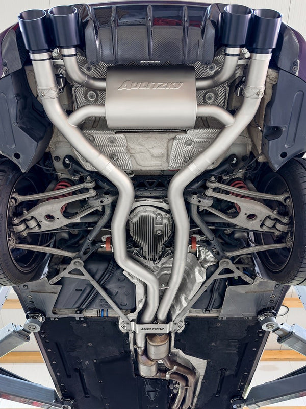 Aulitzky Exhaust ECE Klappenabgasanlage 3" (76mm) ab OPF – BMW M2 Competition/CS (F87) S55