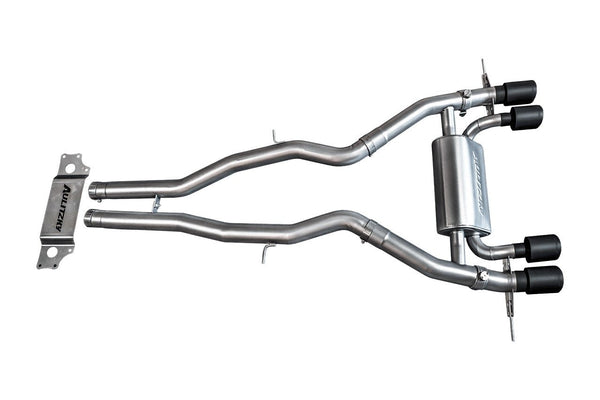 Aulitzky Exhaust ECE Abgasanlage 3" (76mm) ab OPF mit Klappensteuerung – BMW M2 (G87) S58