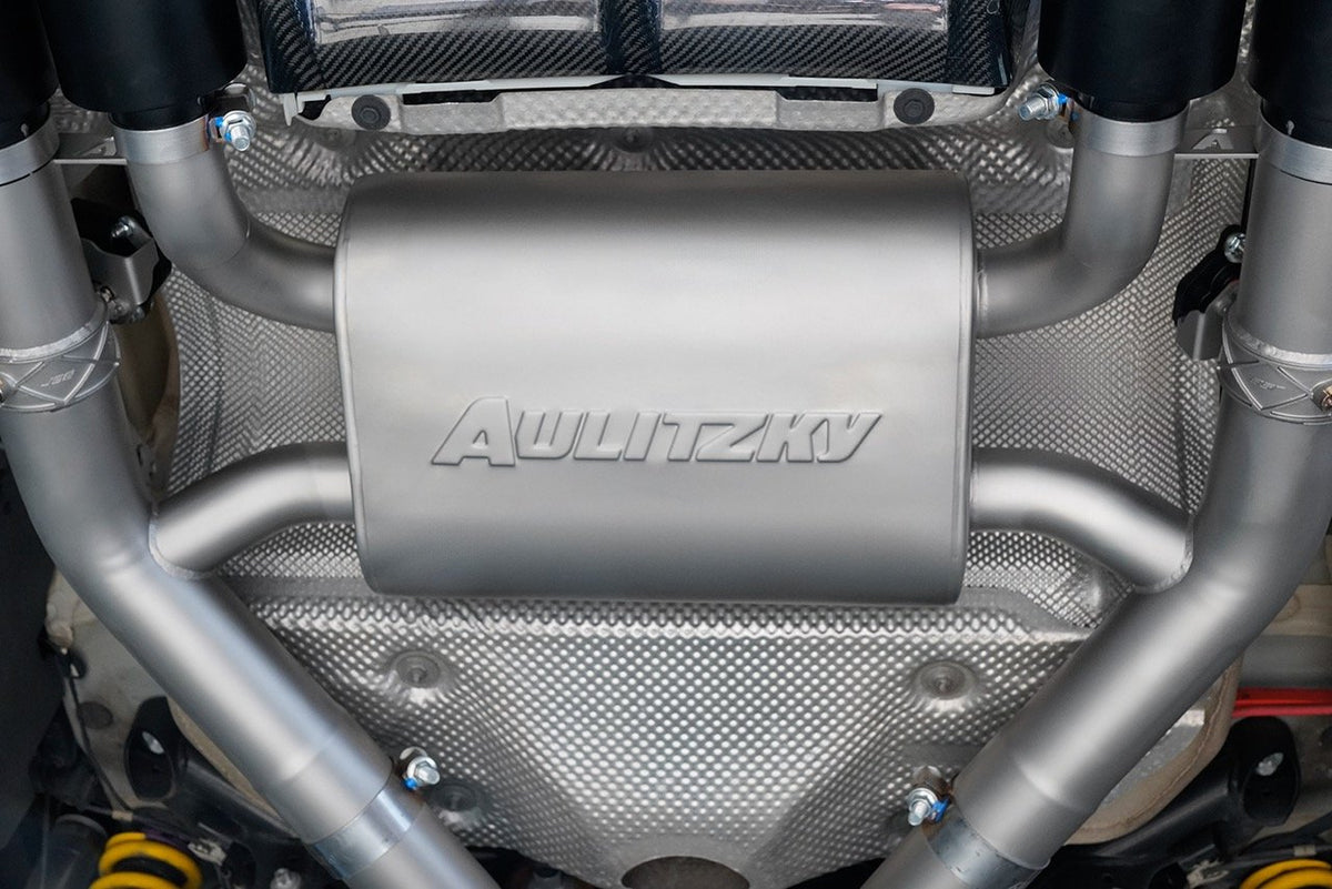 Aulitzky Exhaust ECE Klappenabgasanlage 3" (76mm) ab Kat/OPF – BMW M3/M4 inkl. Competition/CS (F80/F82/F83) S55