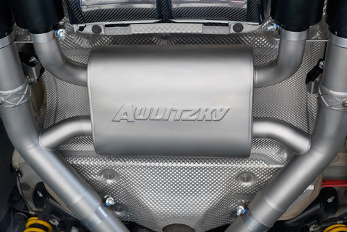 Aulitzky Exhaust ECE Klappenabgasanlage 3" (76mm) ab Kat/OPF – BMW M3/M4 inkl. Competition/CS (F80/F82/F83) S55