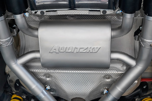Aulitzky Exhaust ECE Klappenabgasanlage 3" (76mm) ab Kat/OPF – BMW M3/M4 inkl. Competition/CS (F80/F82/F83) S55
