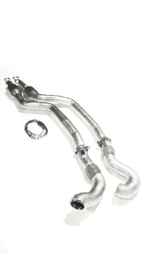 Aulitzky Exhaust Downpipe mit Sport-Kat – BMW 335i (E90/E92) N54