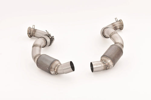 Aulitzky Exhaust Downpipe 3" (76mm) mit Sport-Kat – BMW M5 (F90) 600PS S63