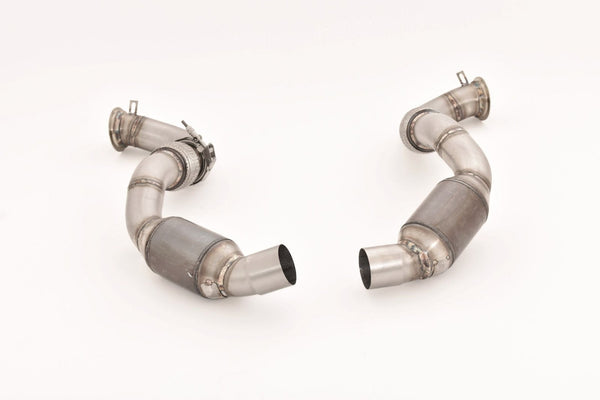 Aulitzky Exhaust Downpipe 3" (76mm) mit Sport-Kat – BMW M5 (F90) 600PS S63