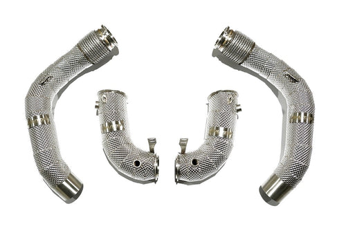 Aulitzky Exhaust Downpipe 3" (76mm) – BMW M5/M8 (F90/F91/F92/F93) S63