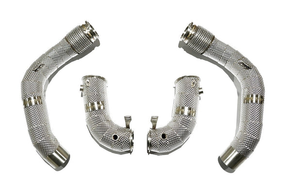 Aulitzky Exhaust Downpipe 3" (76mm) – BMW M5/M8 (F90/F91/F92/F93) S63