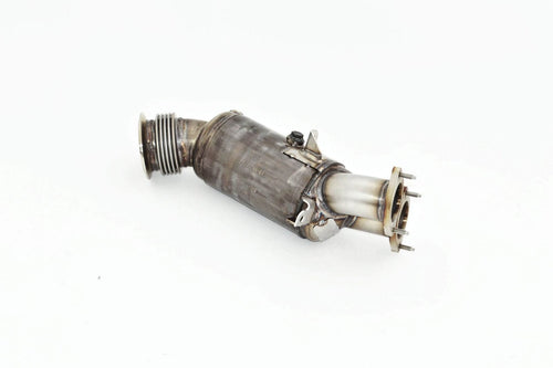 Aulitzky Exhaust ECE Downpipe 3" (76mm) mit Sport-Kat – BMW 135i/335i (E82/88/E90/E91/E92/E93) 306/326PS N55 – 300 Zellen