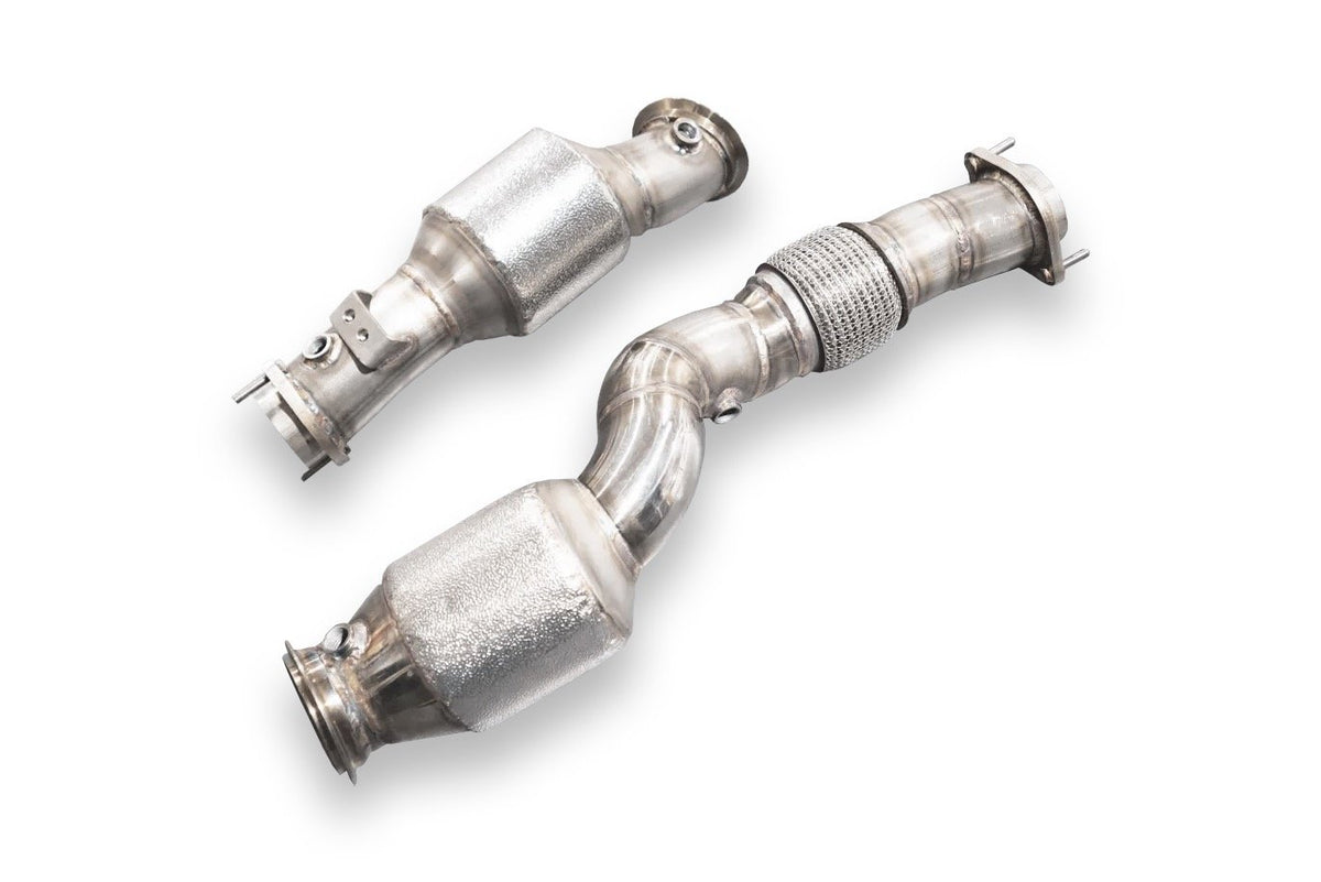 Aulitzky Exhaust ECE Downpipe mit Sport-Kat – BMW M2/M3/M4 inkl. Competition/CS/CSL (G80/G81/G82/G83/G87) S58
