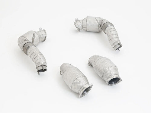 Aulitzky Exhaust ECE Downpipe mit 4x Sport-Kat – BMW M5/M8/X5M/X6M inkl. Competition/CS (F90/F92/F95/F96) S63