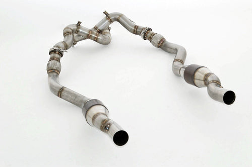 Aulitzky Exhaust Downpipe 3" (76mm) mit 2x Sport-Kat – Audi S6/RS6/S7/RS7 quattro (C7/4G)