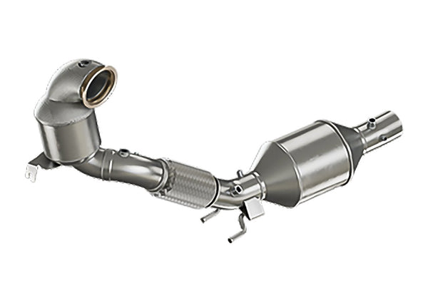 Aulitzky Exhaust ECE Downpipe 3" (76mm) mit Sport-Kat – VAG 2.0 T(F)SI EA888 Gen.4 FWD OPF