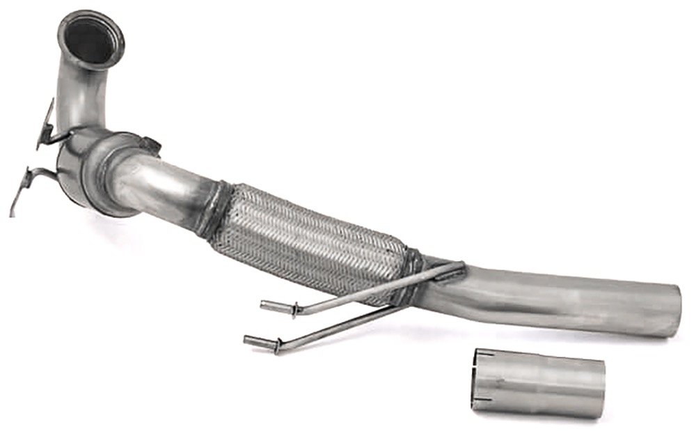 Aulitzky Exhaust ECE Downpipe 3" (76mm) mit Sport-Kat – VW Golf 7 GTI/CS/Performance
