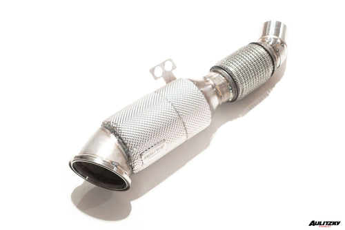 Aulitzky Exhaust ECE Downpipe 3,54" (90mm) mit Sport-Kat – BMW X3 M40i (G01) 360PS nonOPF bis 05/2018