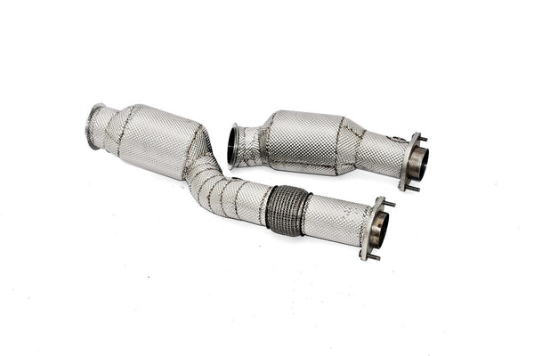Aulitzky Exhaust ECE Downpipe mit Sport-Kat – BMW X3M (F97) (ab BJ 01.12.2020)