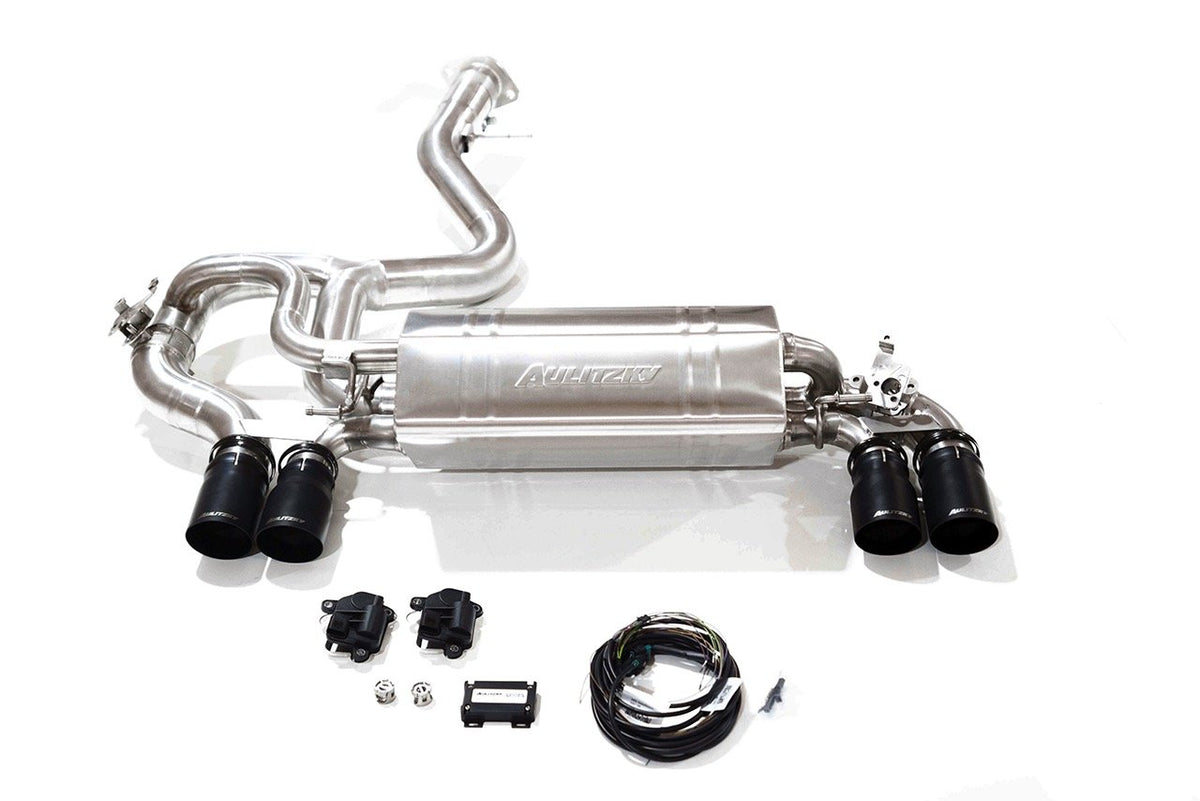 Aulitzky Exhaust ECE Endschalldämpfer mit Klappensteuerung – BMW 1er M (E82) 340PS N54